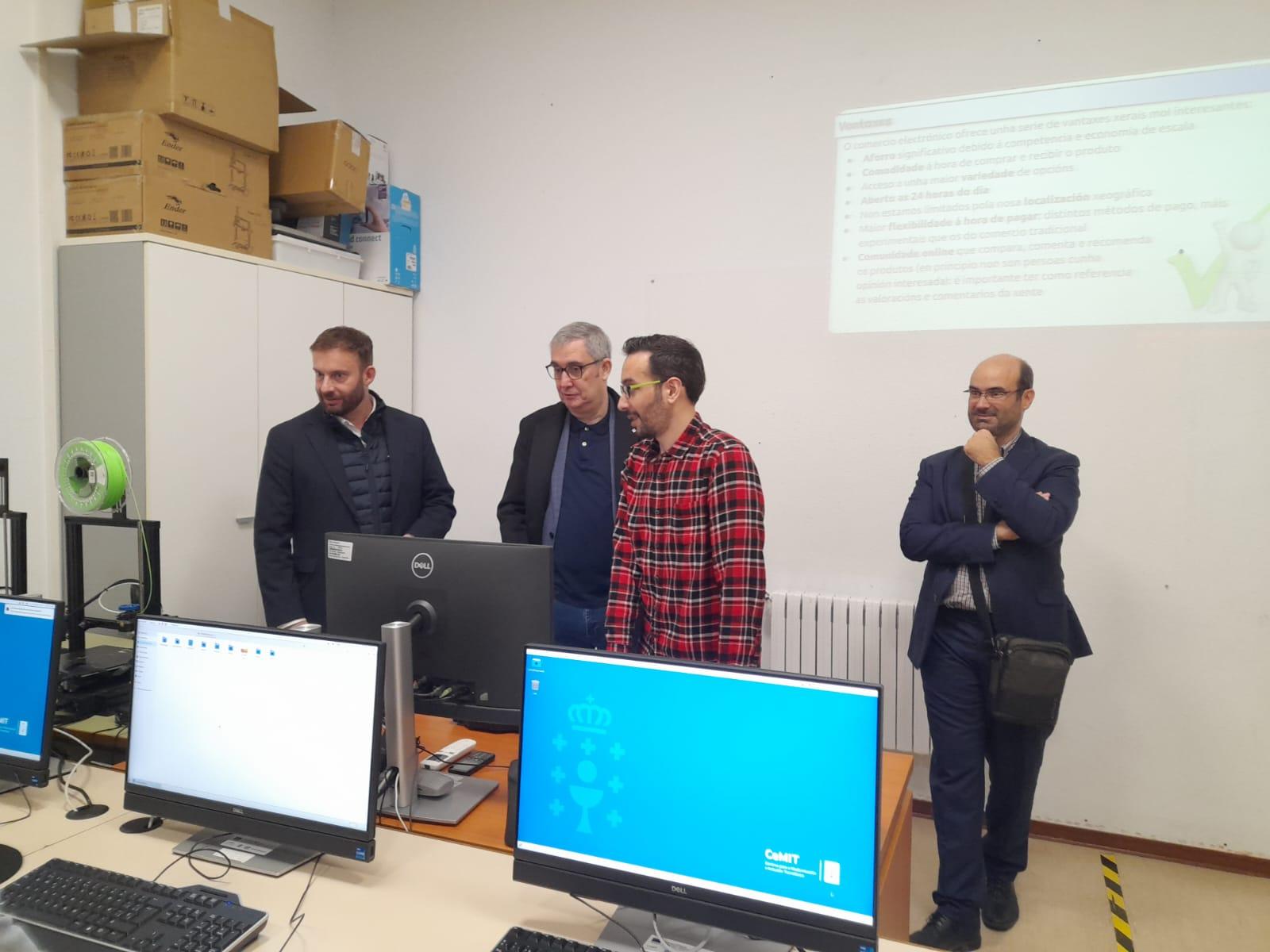 Trenor destaca o papel fundamental das aulas CeMIT para alcanzar unha transformación dixital universal