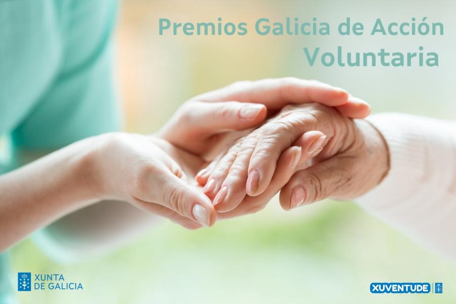 A Xunta convoca unha nova edición dos ‘Premios Galicia de Acción Voluntaria’ para recoñecer o labor de persoas e entidades no 2023