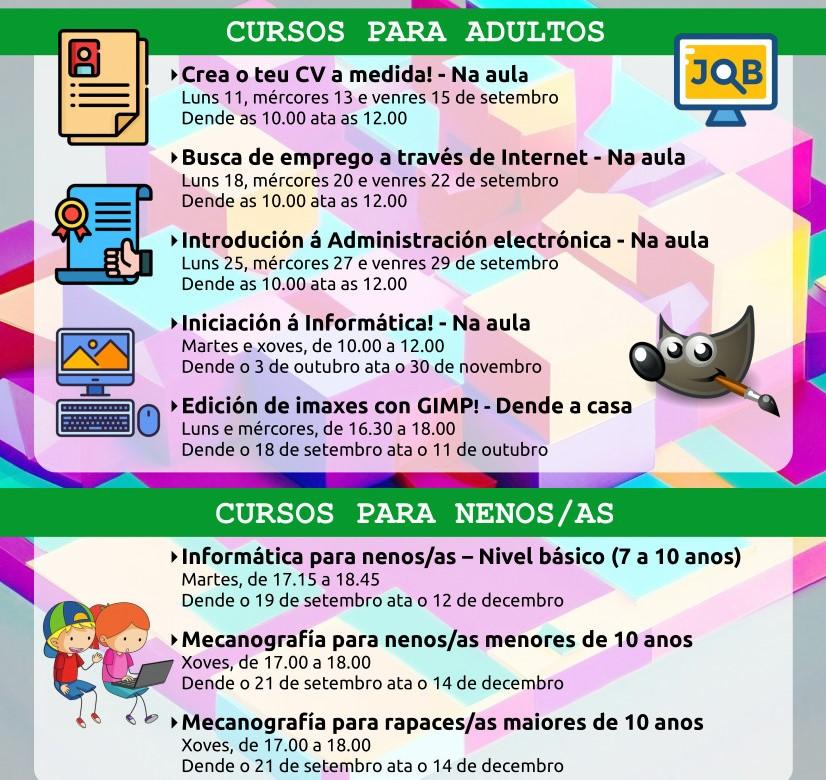 A aula CeMIT de Ames propón oito cursos de formación que se desenvolverán durante o último cuadrimestre