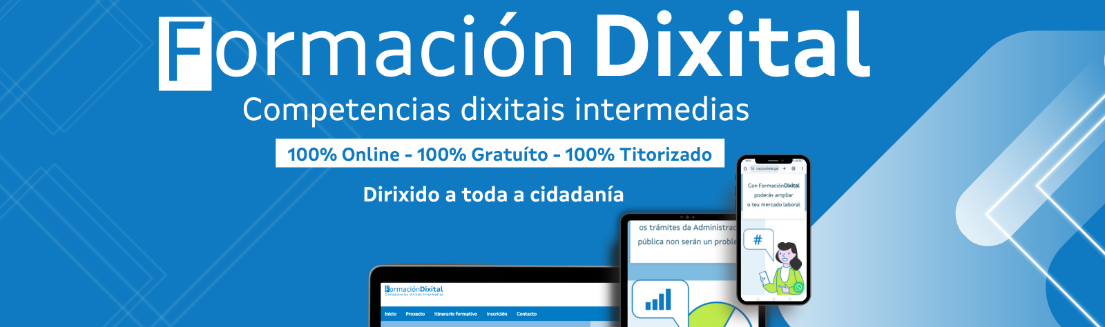 A Xunta lanza un programa gratuíto de capacitación en competencias dixitais