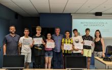 A mocidade da Cañiza adquiriu este verán novas habilidades informáticas