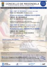 Redondela rematará o verán con cursos de informática gratuítos para o público en xeral