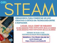 Os días 23 e 24 a rapazada de Ribadeo poderá formarse en tecnoloxías creativas na Aula CeMIT local